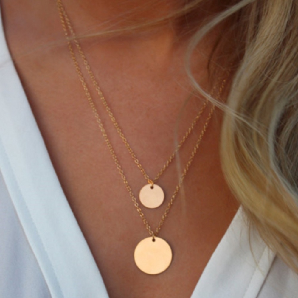 3 for $20 Gracie Coin Layered Necklace